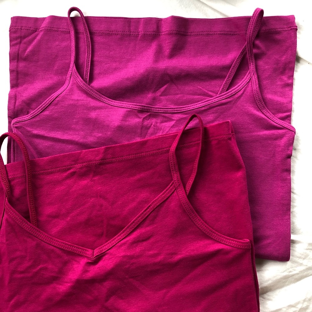 Forever 21 cami tops (berry hue)